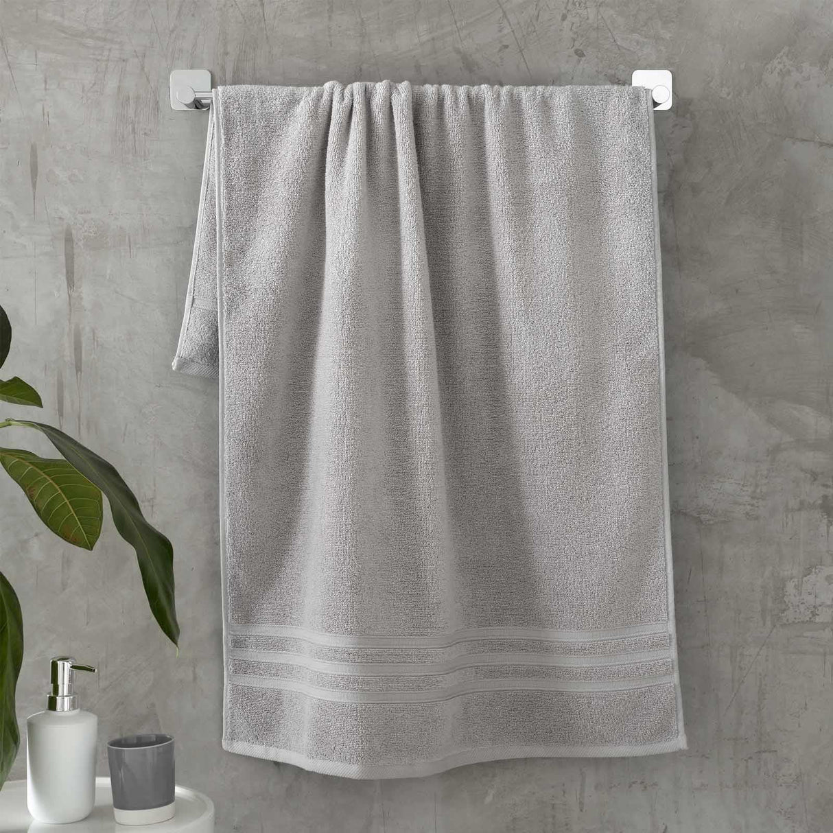 Zero Twist Bath Sheet Towel Bale Pair 500gsm by Catherine Lansfield