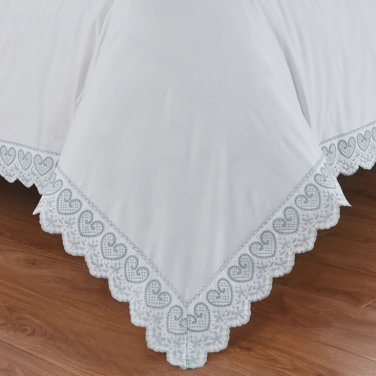 Elise Embroidered Duvet Cover Set by Rapport Home
