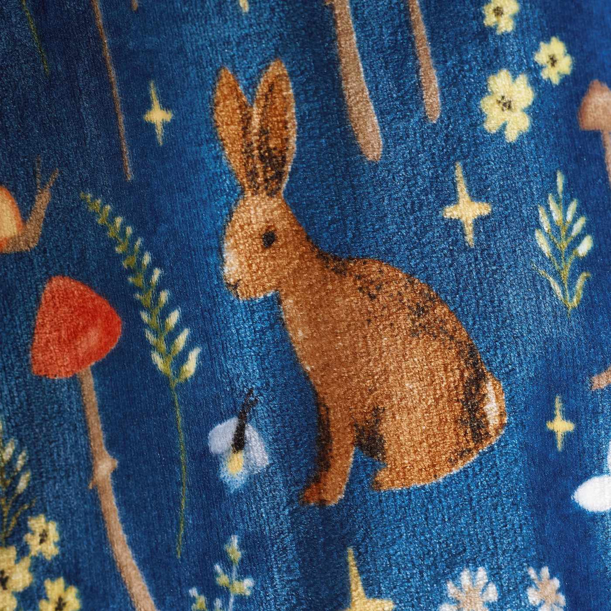 Catherine Lansfield Enchanted Twilight Animals Wallpaper Navy Blue