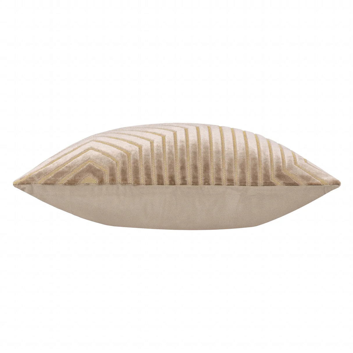 Evoke Cut Velvet Cushion Cover Mink - image 4