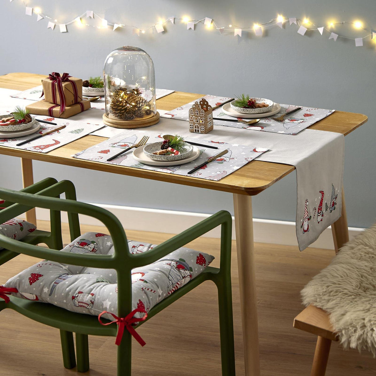 Christmas Gnomes Kitchen Textiles Collection by Catherine Lansfield