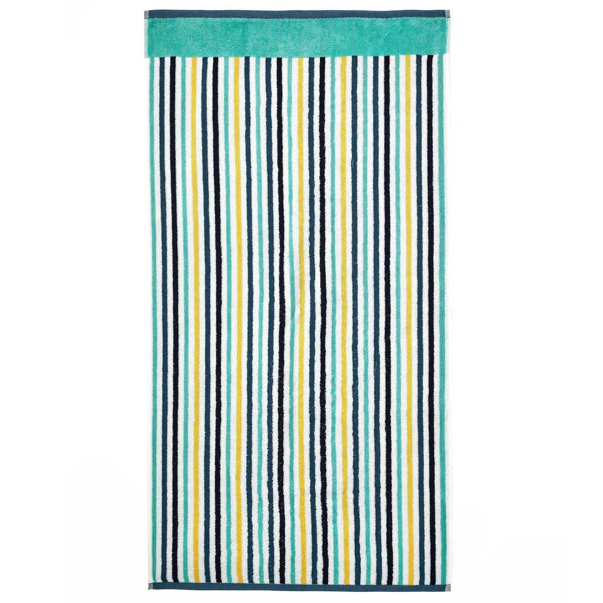 Fusion Nautical Stripe Jacquard Cotton Bathroom Towel 2