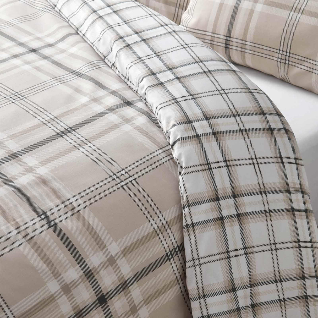 Kelso Check Duvet Cover Set by Catherine Lansfield