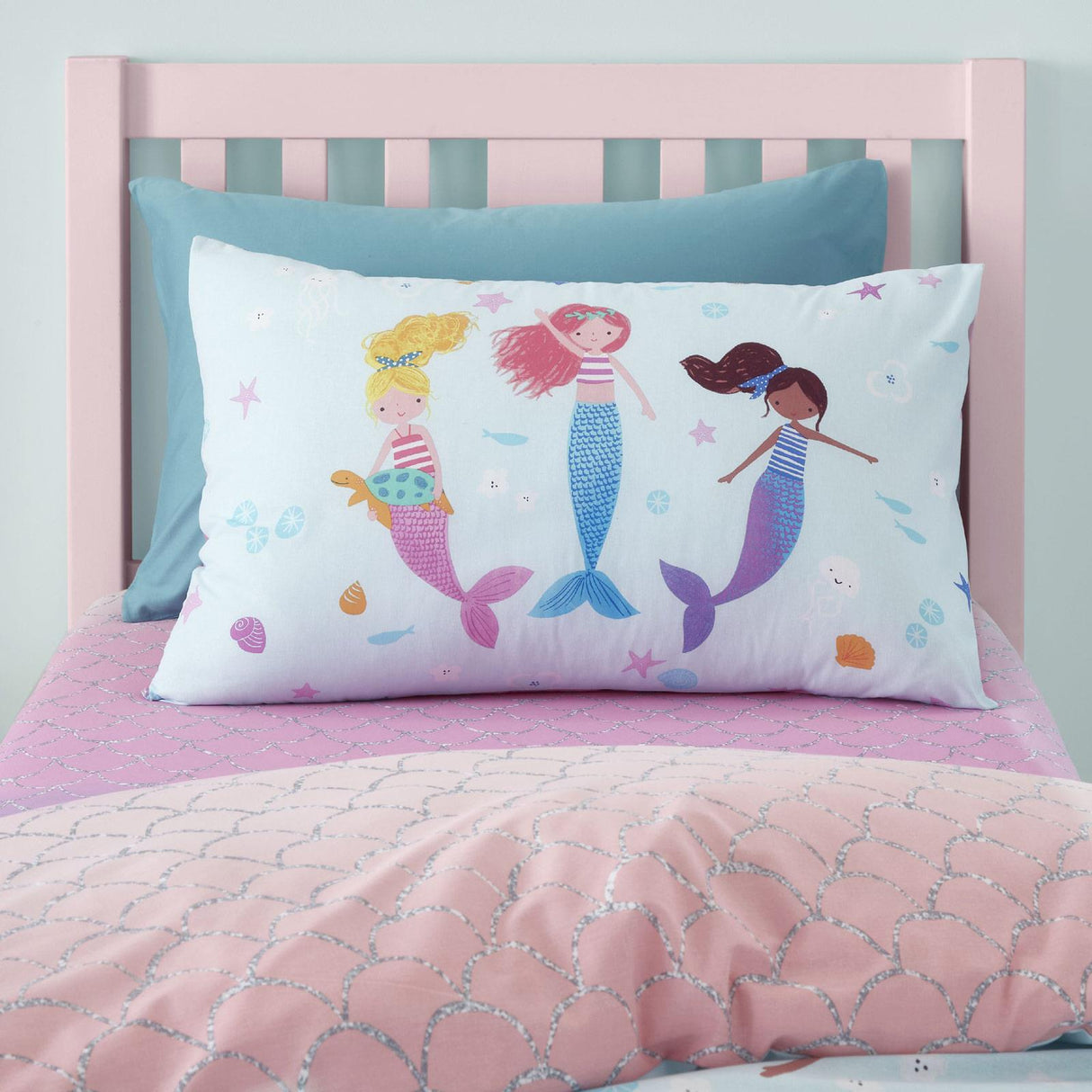 Mermaid Duvet Cover Set by Catherine Lansfield