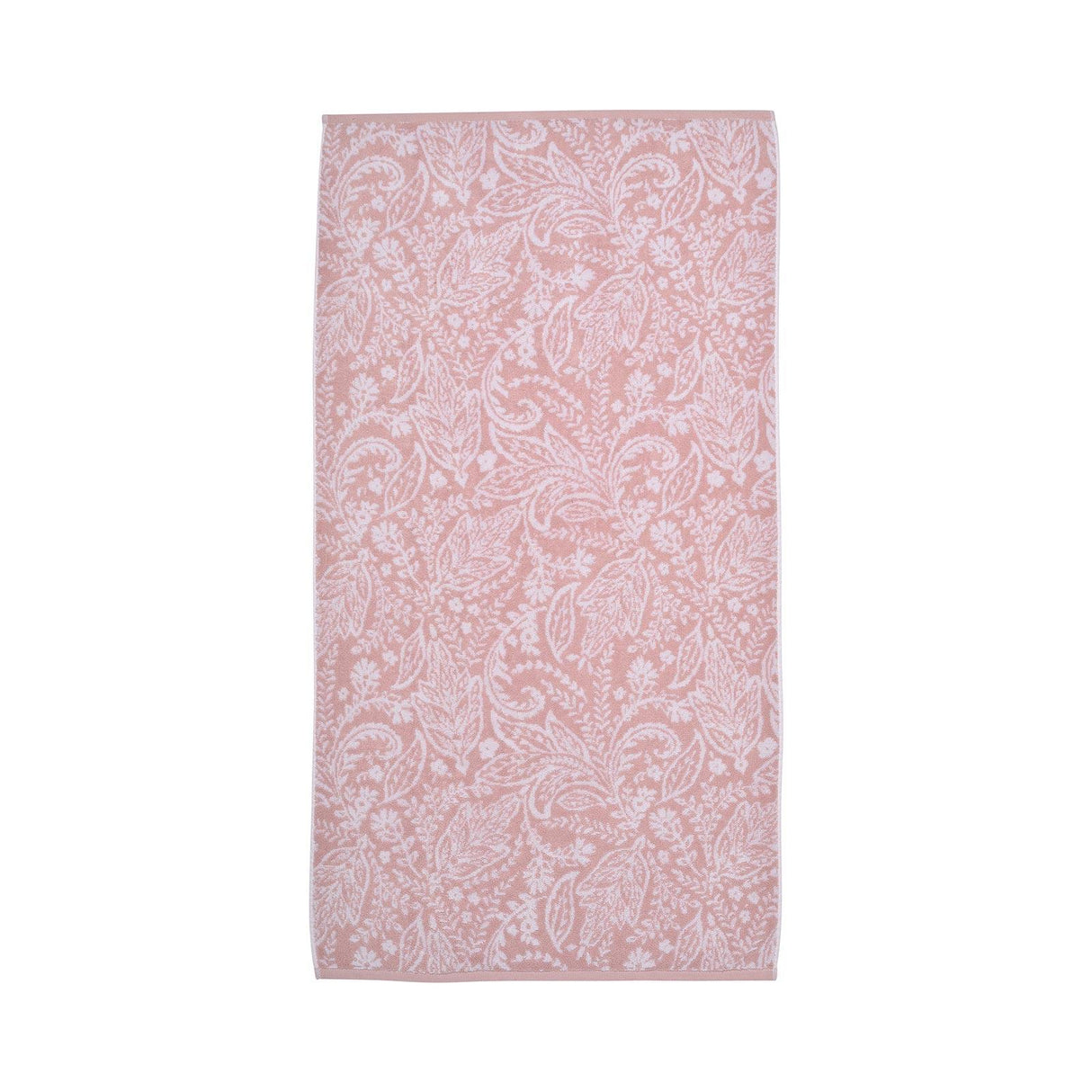Aveline Jacquard Leaf 550gsm Towel by Fusion
