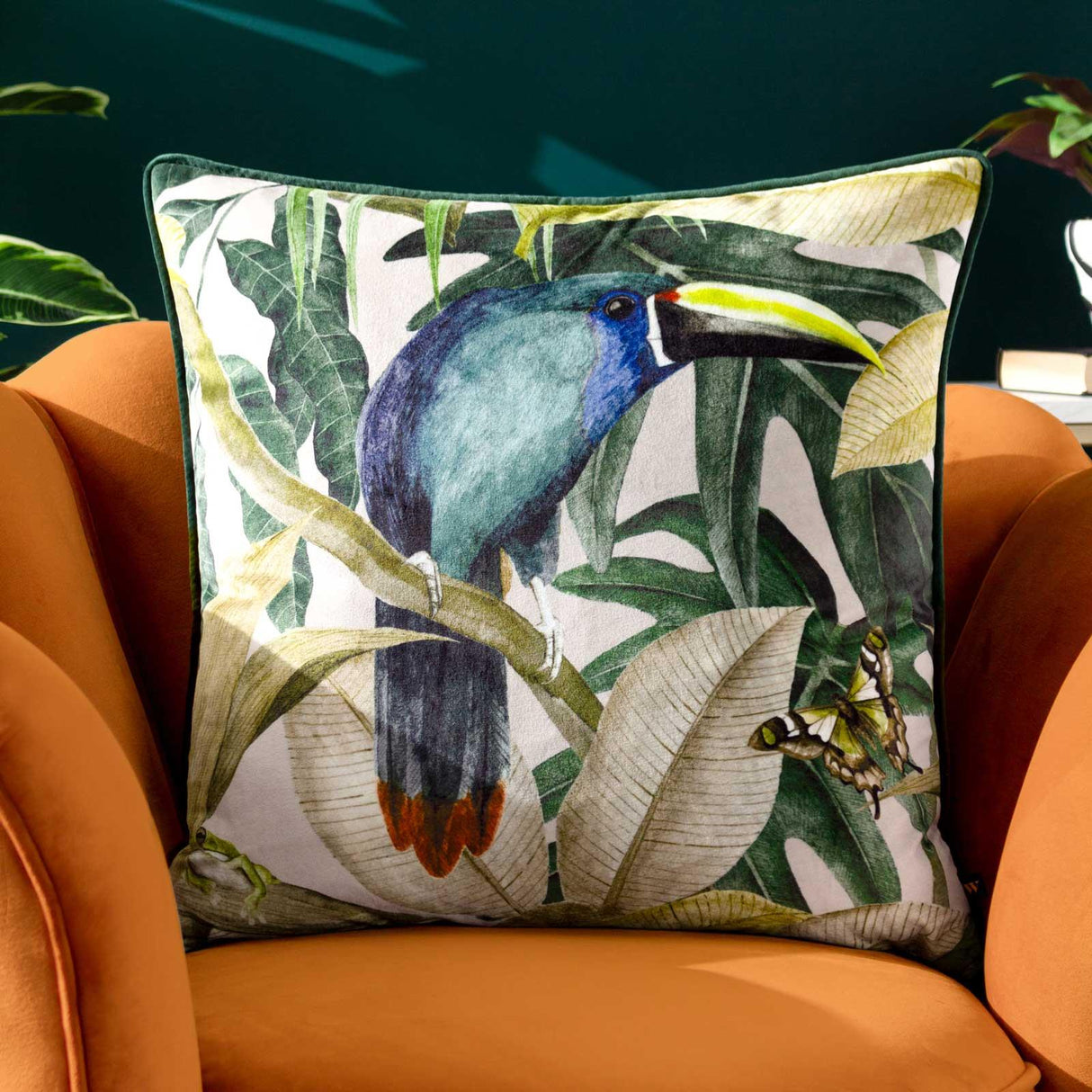 Rampha Cushion Cover 20" x 20" (50cm x 50cm) by Wylder Tropics