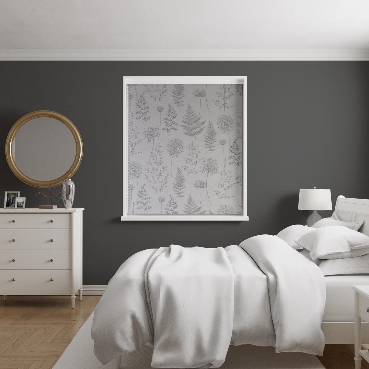 Chervil Mist Made To Measure Roman Blind by Style Furnishings