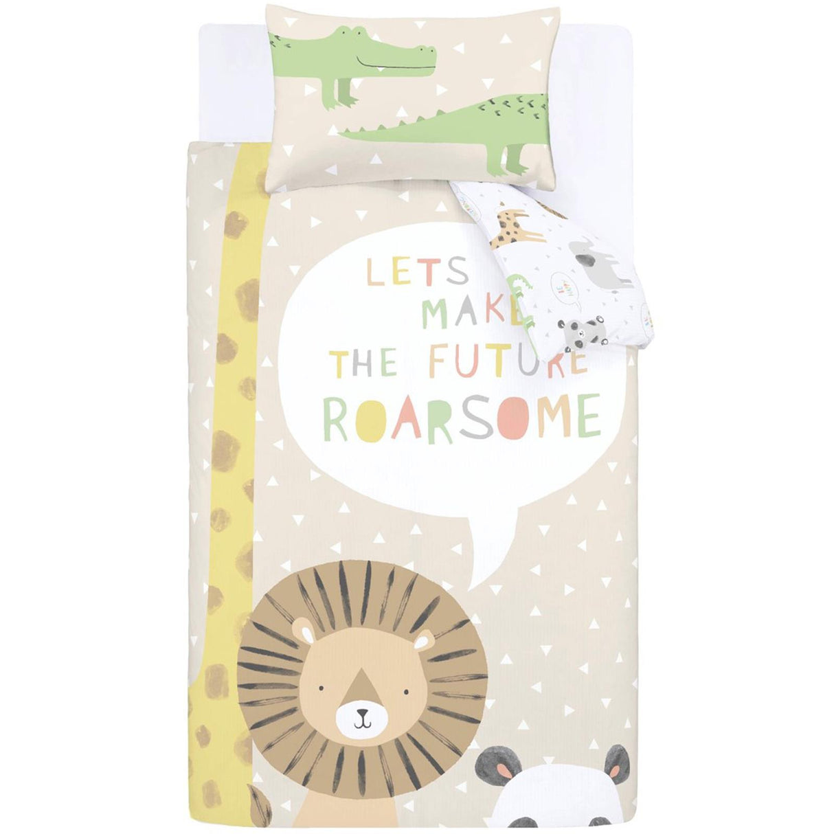 Roarsome Animals Duvet Cover Set by Catherine Lansfield