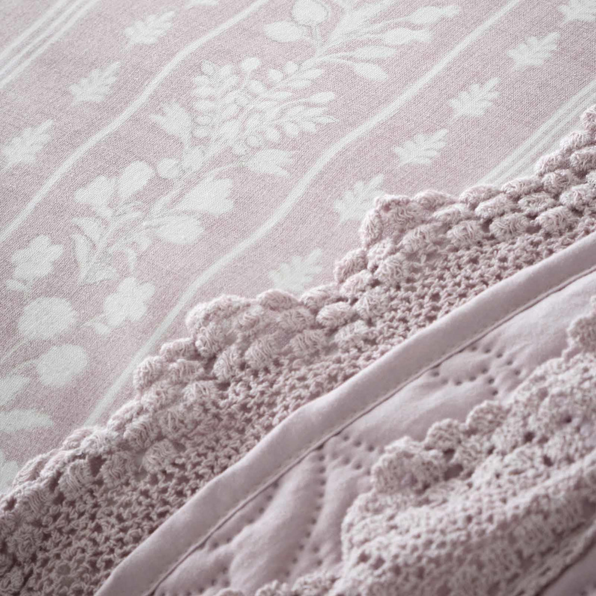 Catherine Lansfield Bridgerton Silhouette Lace Bedspread 3