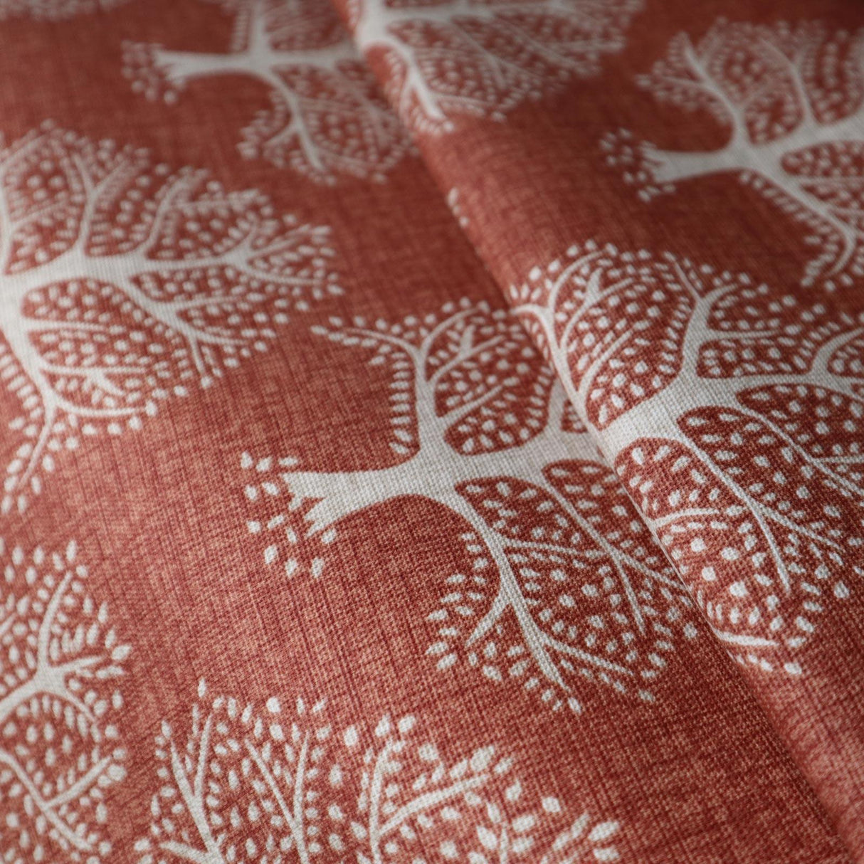 Great Oak Paprika Made To Measure Roman Blind by Style Furnishings