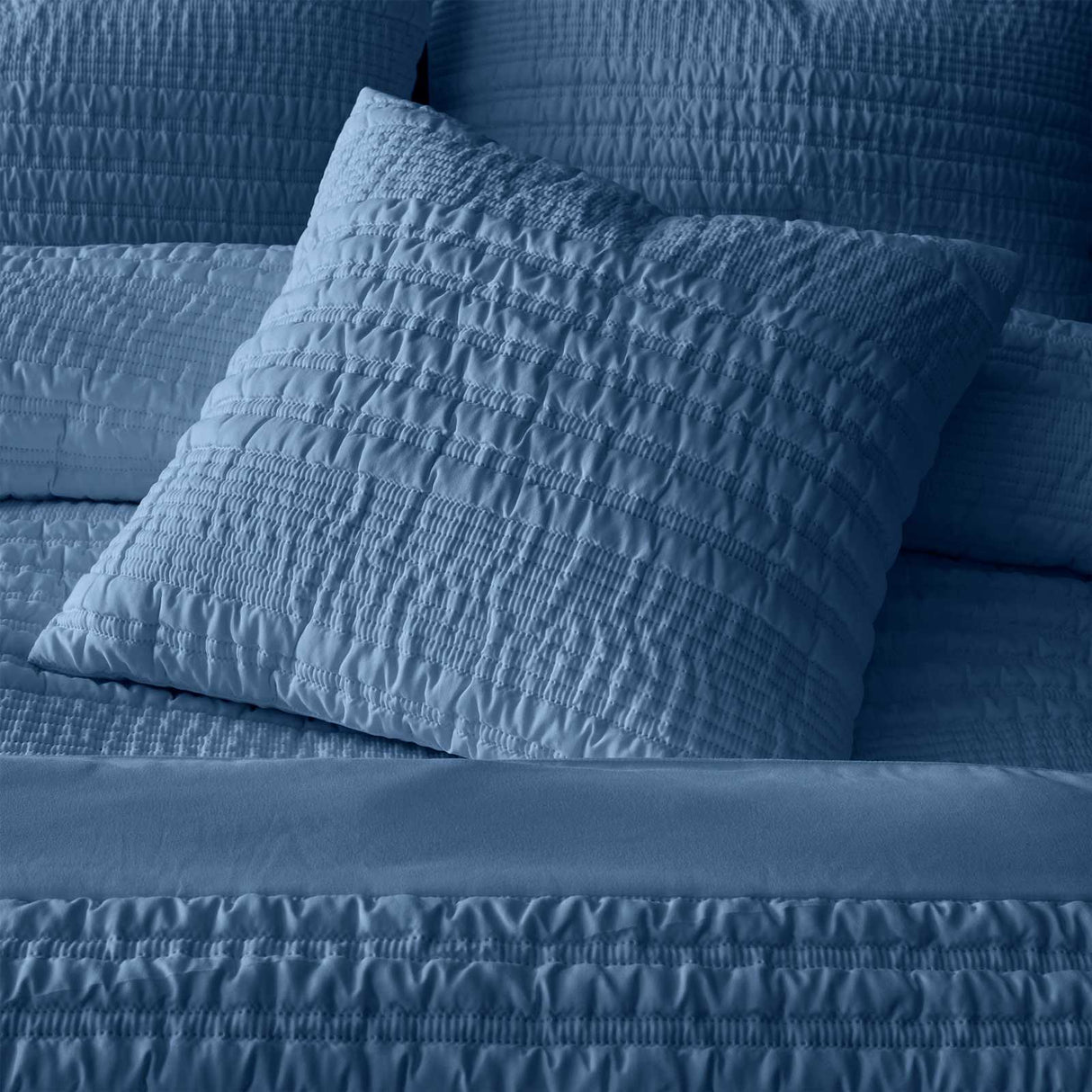 Catherine Lansfield Lennon Stripe Filled Cushion 45cm x 45cm 4
