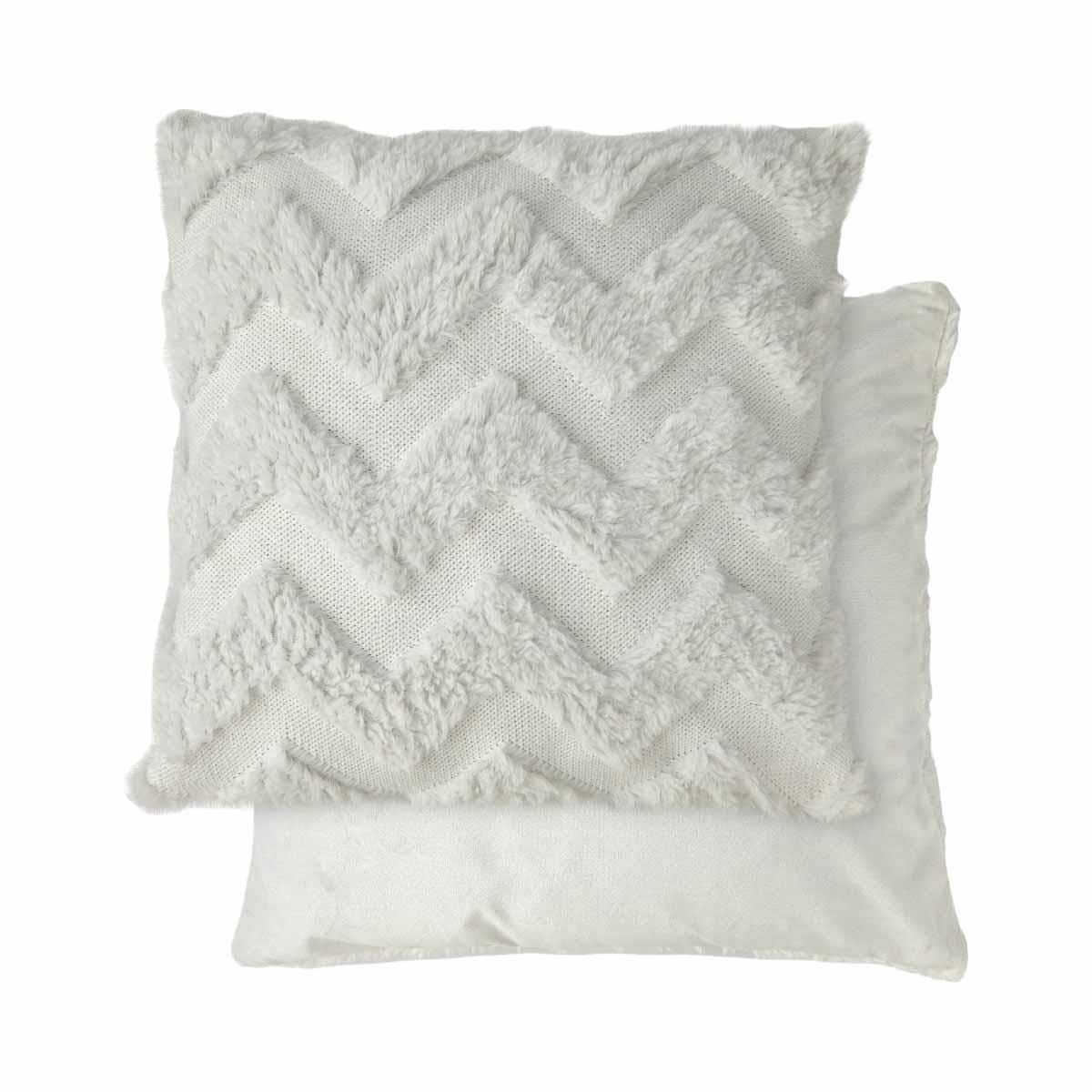 Nyla Zig Zag Cushion Cover 17x17" (43x43cm) by Emma Barclay 16
