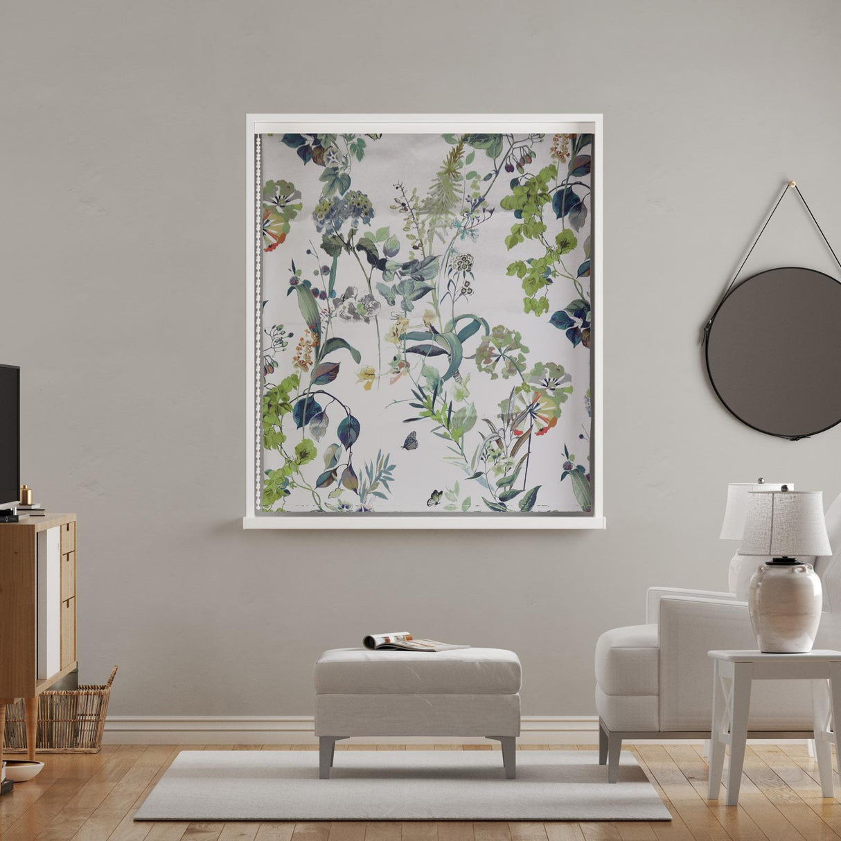 Adonis Waterfall Made To Measure Roman Blind by Style Furnishings