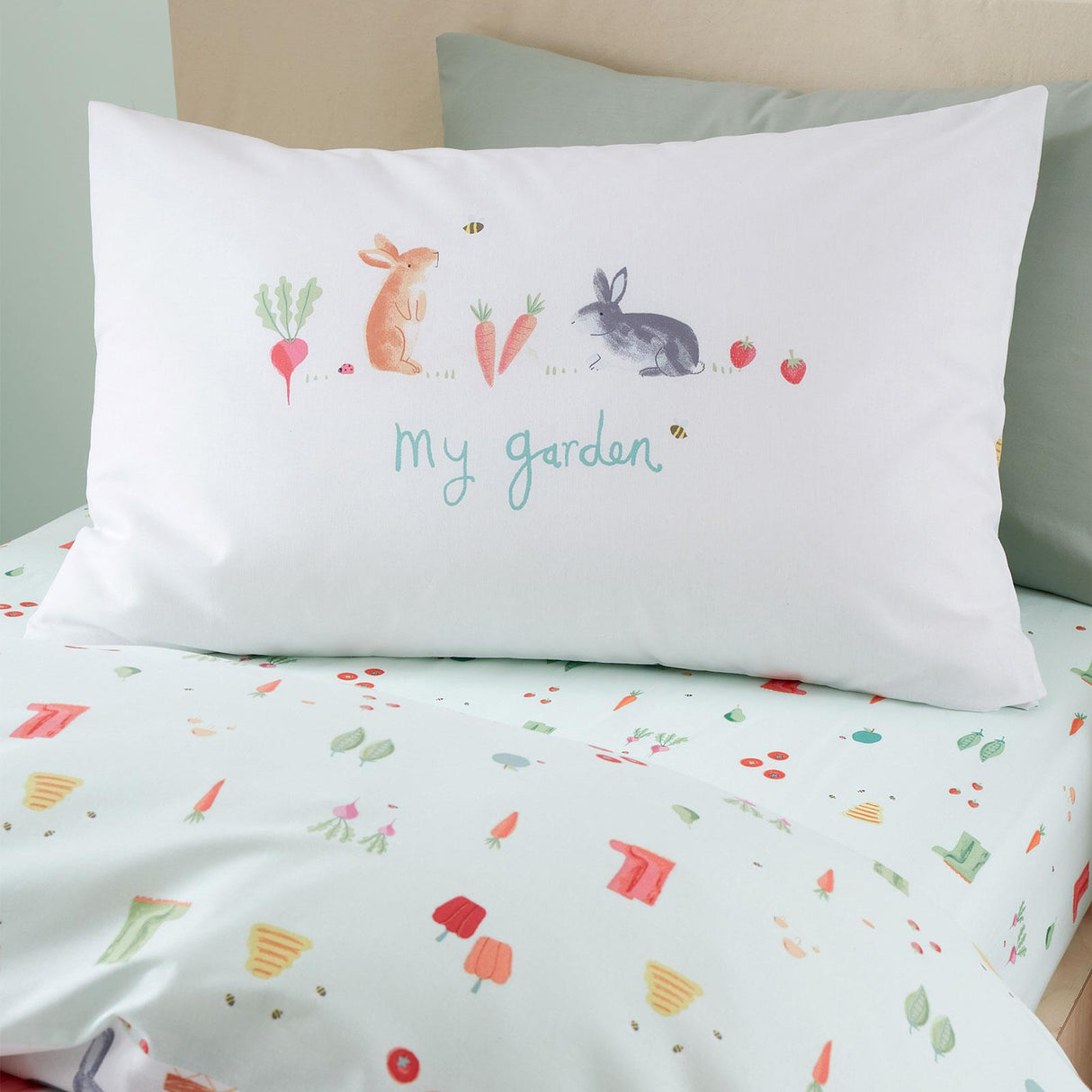 My Allotment Duvet Cover Set by RHS