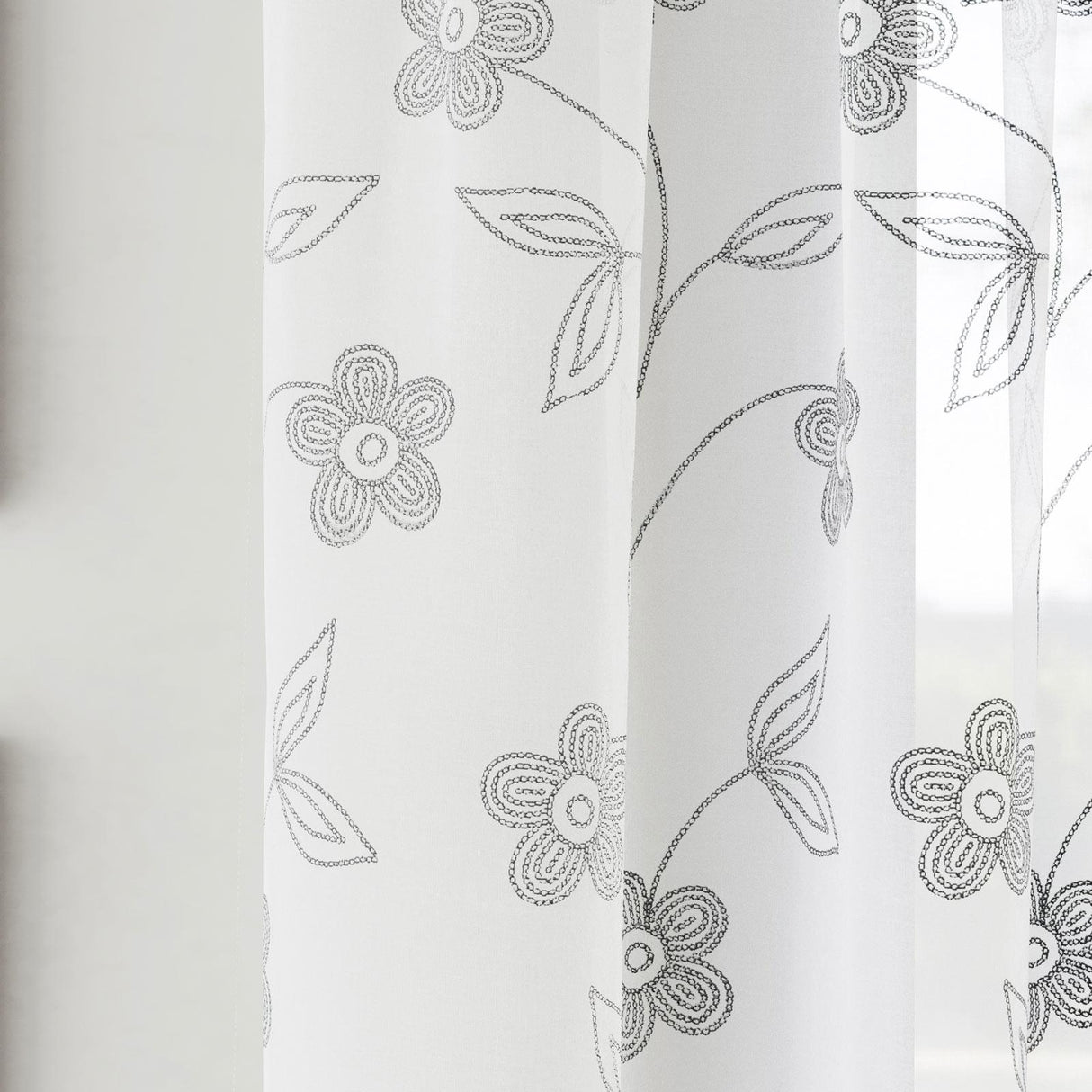 Sienna Voile Curtain Panel by Enhanced Living