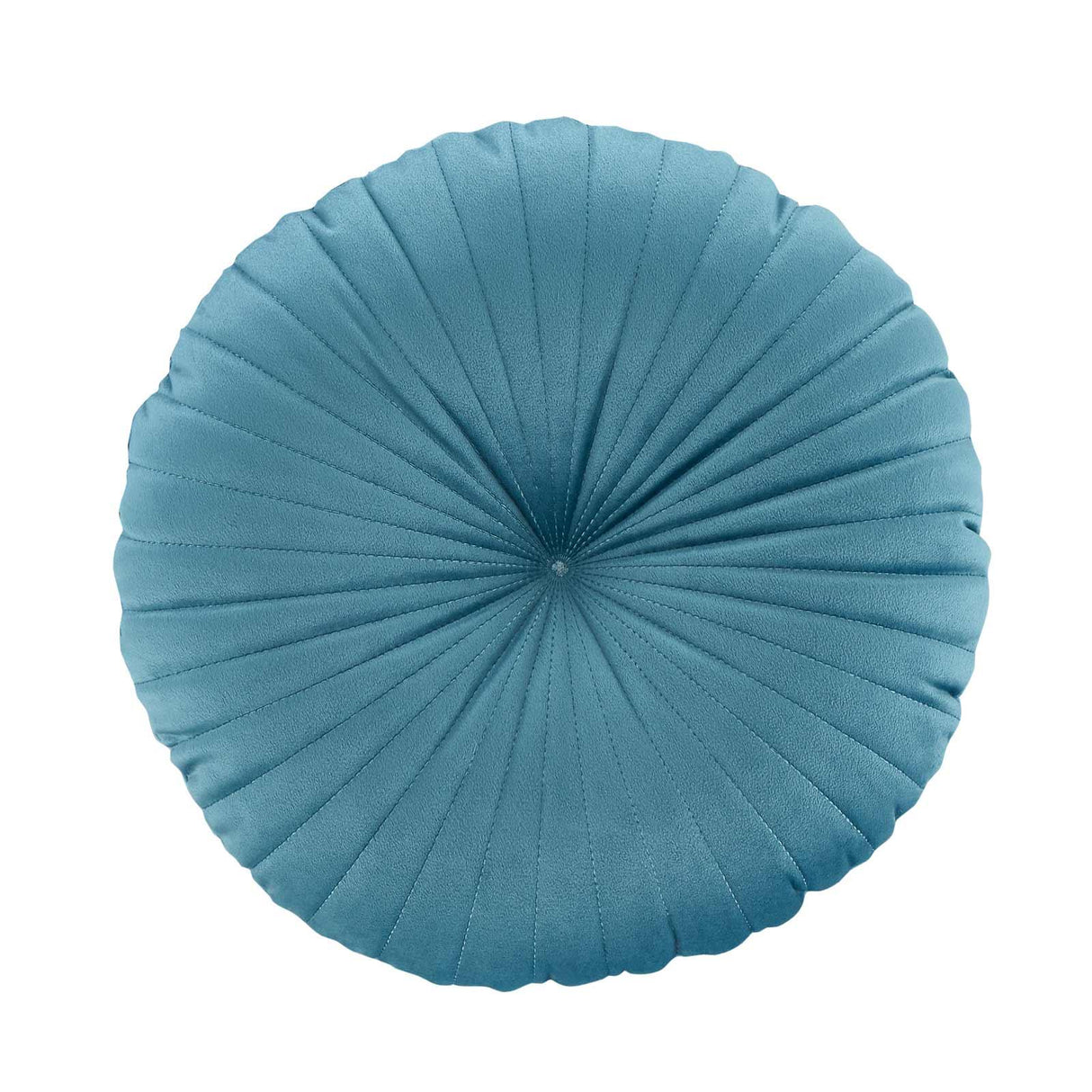 Catherine Lansfield Pleated Round Button Filled Cushion 7