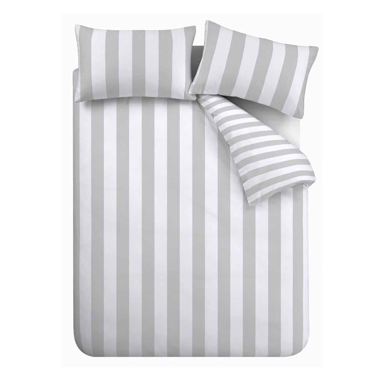 Cove Stripe Duvet Cover Set by Catherine Lansfield