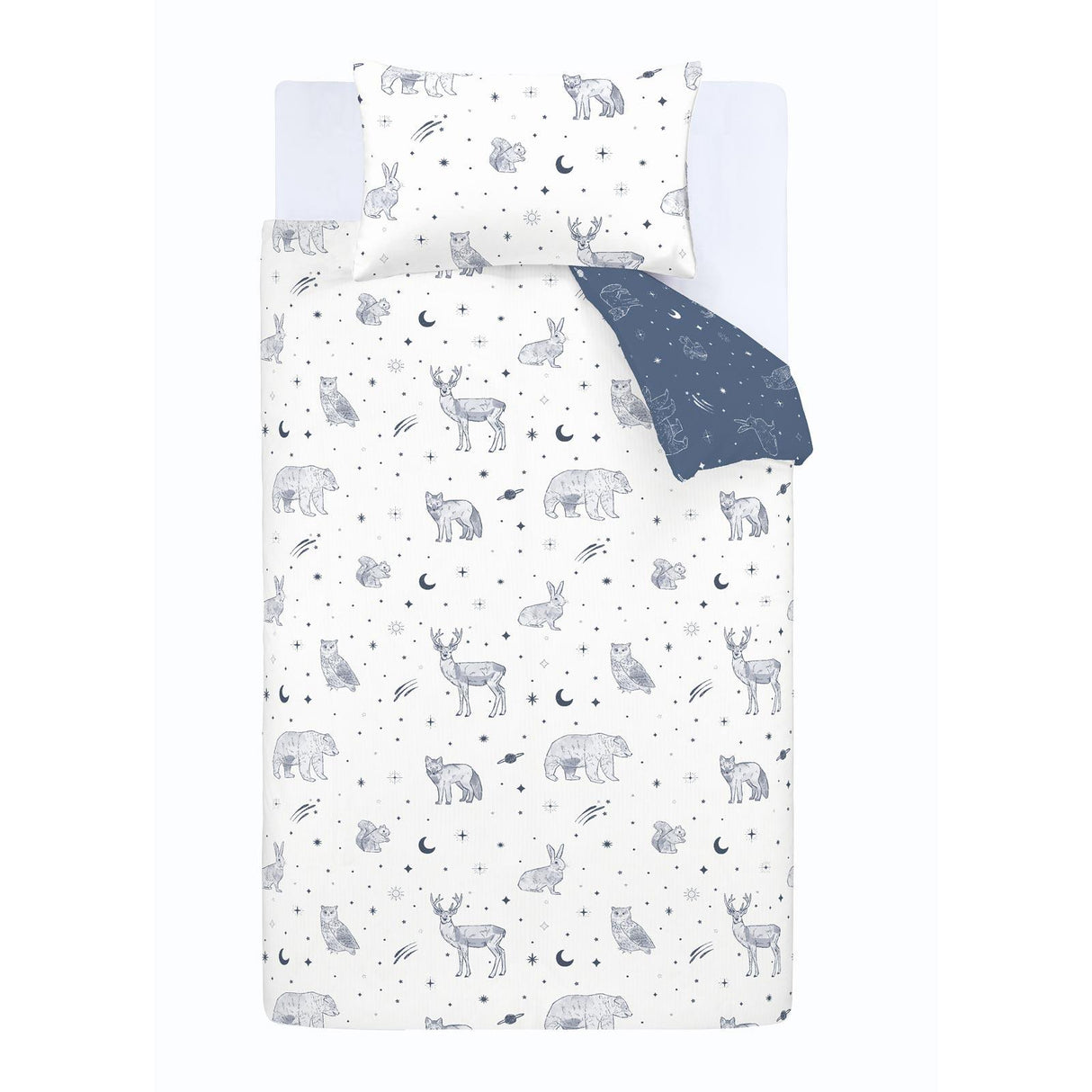 Brushed Starlight Animals Duvet Cover Set by Bianca