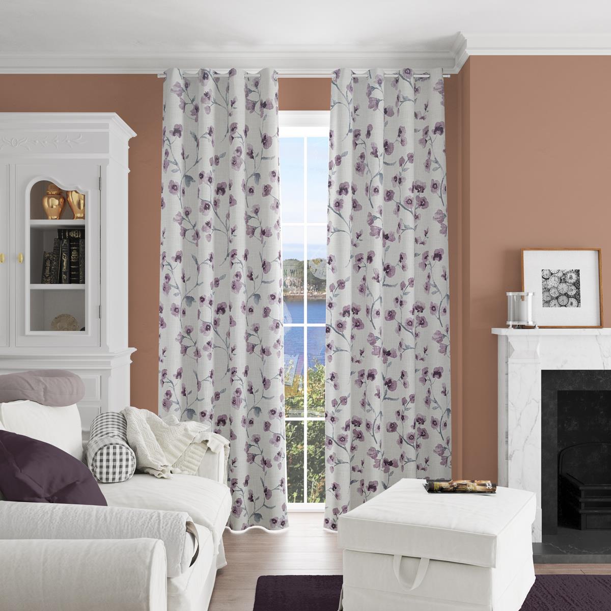 Como Grape Made To Measure Curtains by Style Furnishings