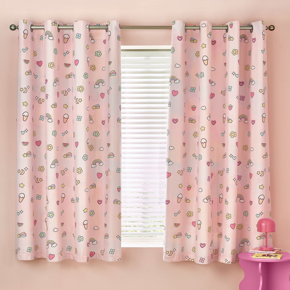 Catherine Lansfield Kids Forever Together Junior Fitted Sheet Pastel