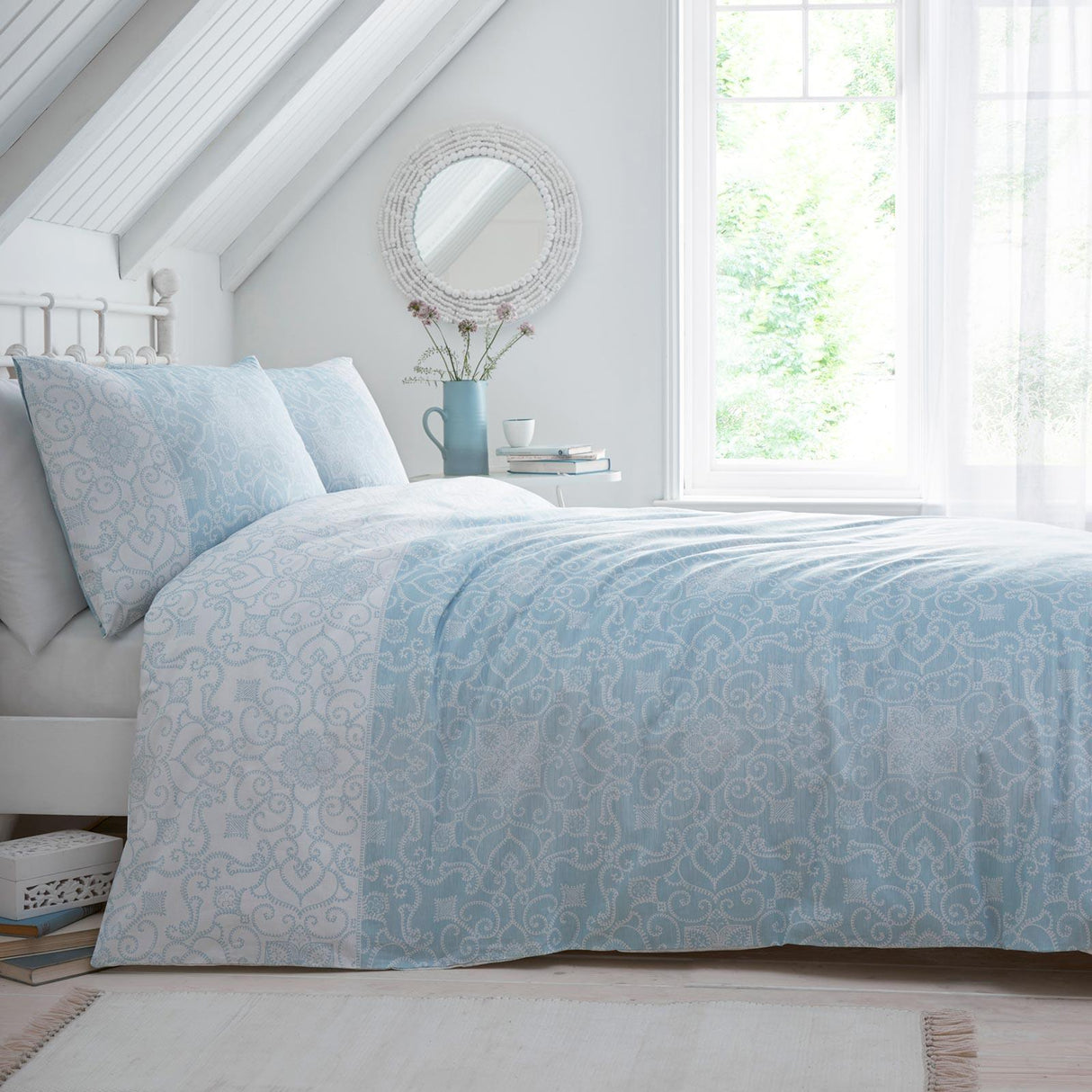 Frampton Blue Duvet Cover Set