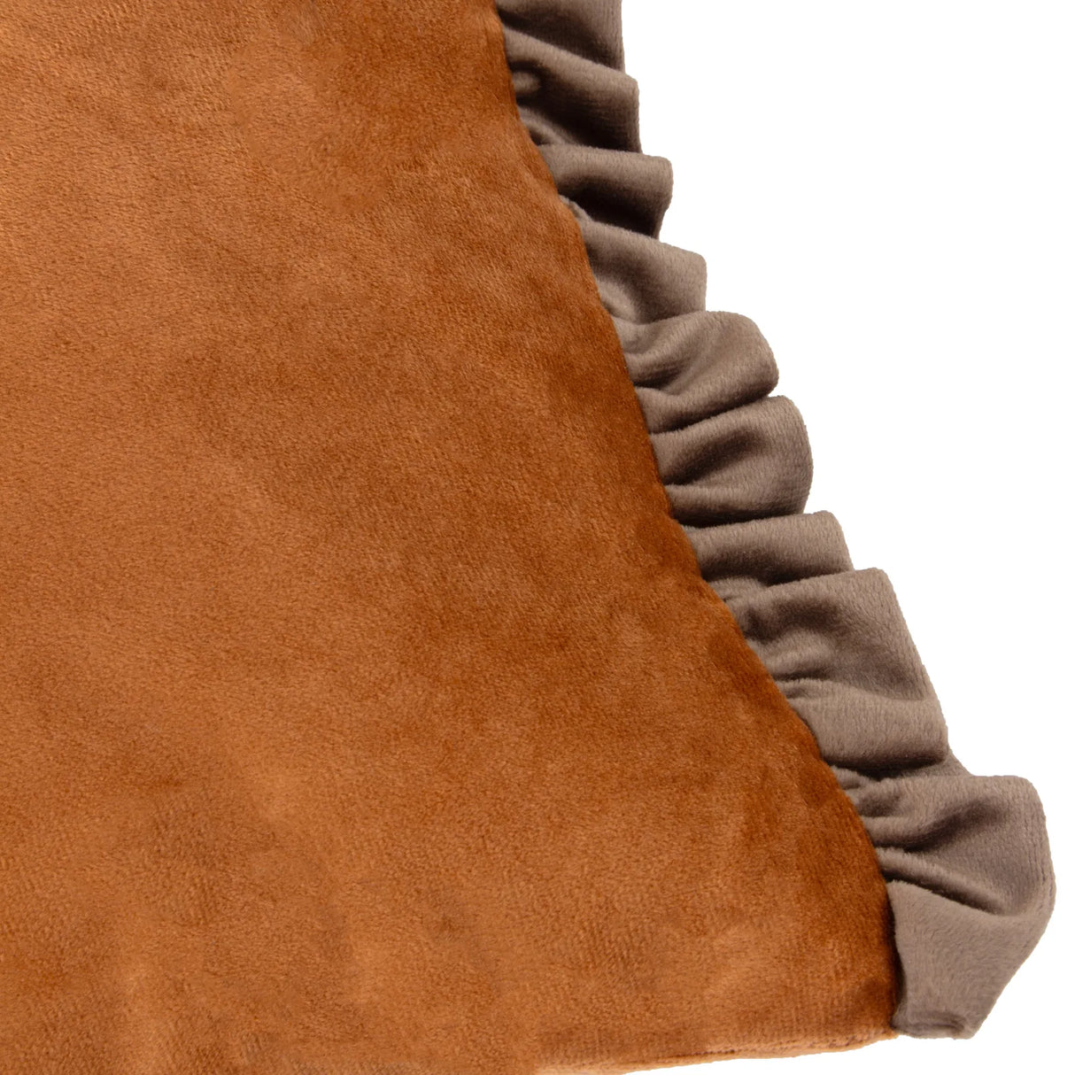 Furn Tilly Velvet Cushion Cover Rust/Mink 30 x 50cm - image 4