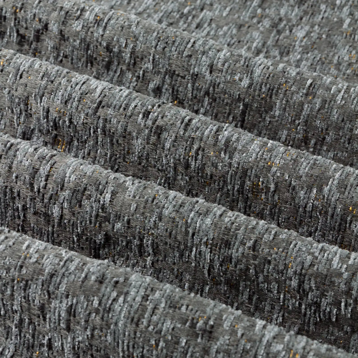 Galaxy Fully Lined Chenille Eyelet Curtains Charcoal - image 6