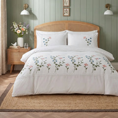 Gardenia Polycotton Duvet Cover Set