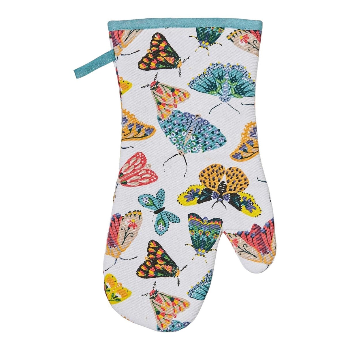 Ulster Weavers Butterfly House 100% Cotton Gauntlet Oven Glove