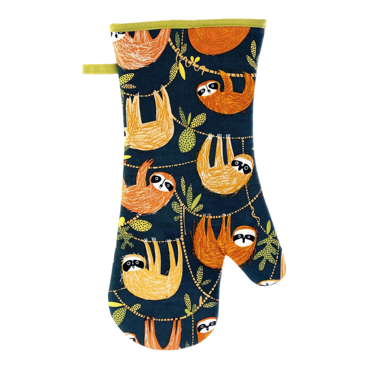 Hanging Around Luxury Cotton Gauntlet Oven Mitt Oven Gloves Ulster Weavers