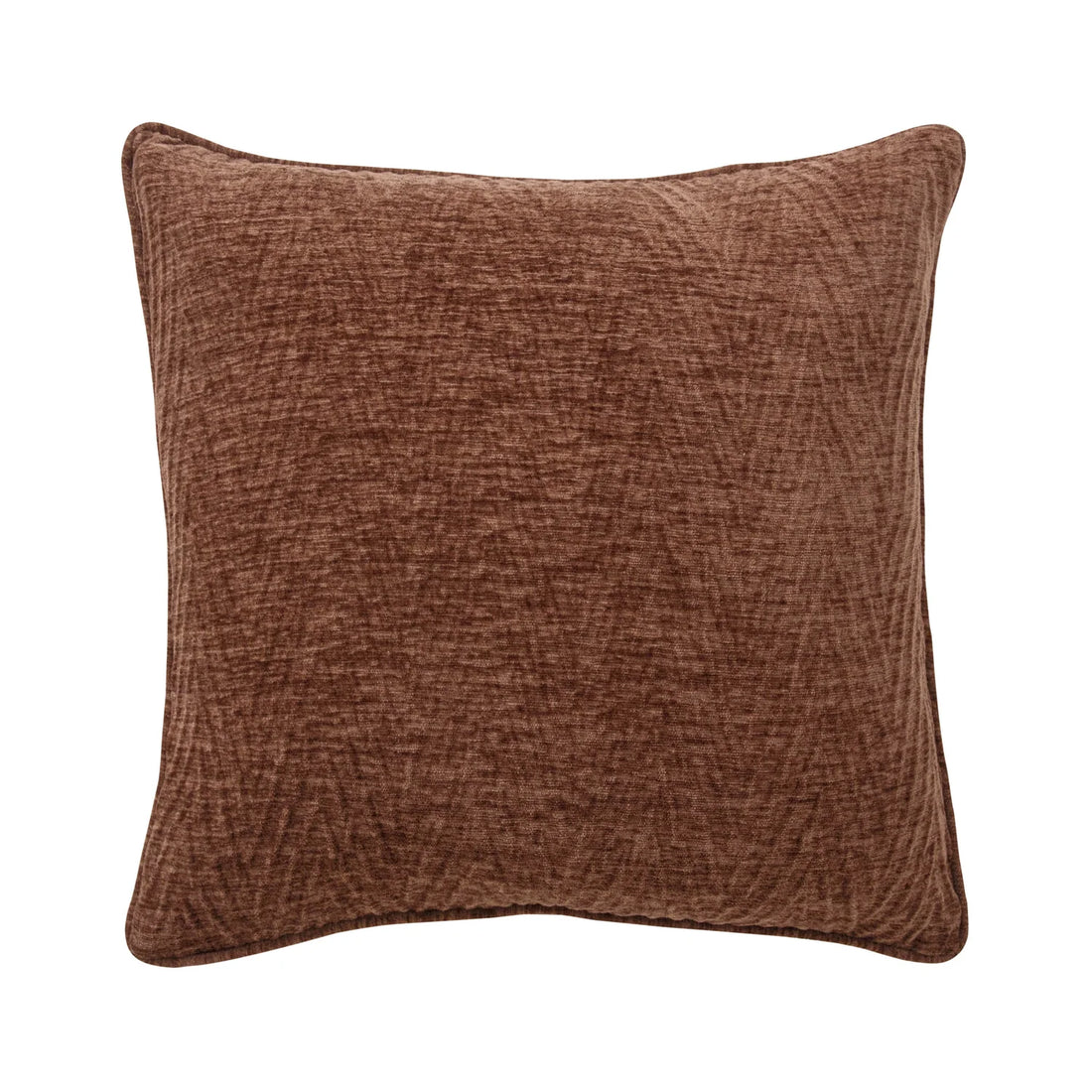 Langley Nutmeg Herringbone Cushion Cover or Polyester Filled Cushion 45cm x 45cm