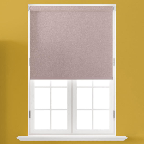 Glimpse Blush Blackout Made to Measure Roller Blind - Ideal