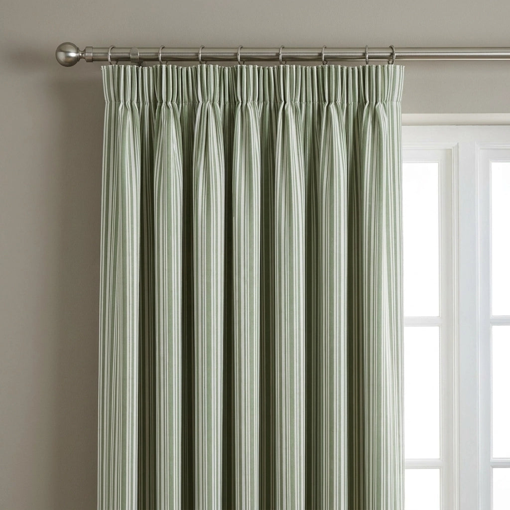 Hebden Lined Tape Top Pencil Pleat Curtains 2