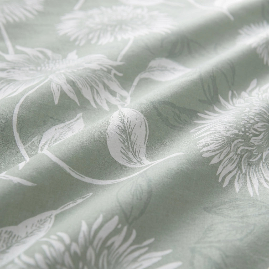 Chrysanthemum Floral Duvet Cover Set 8