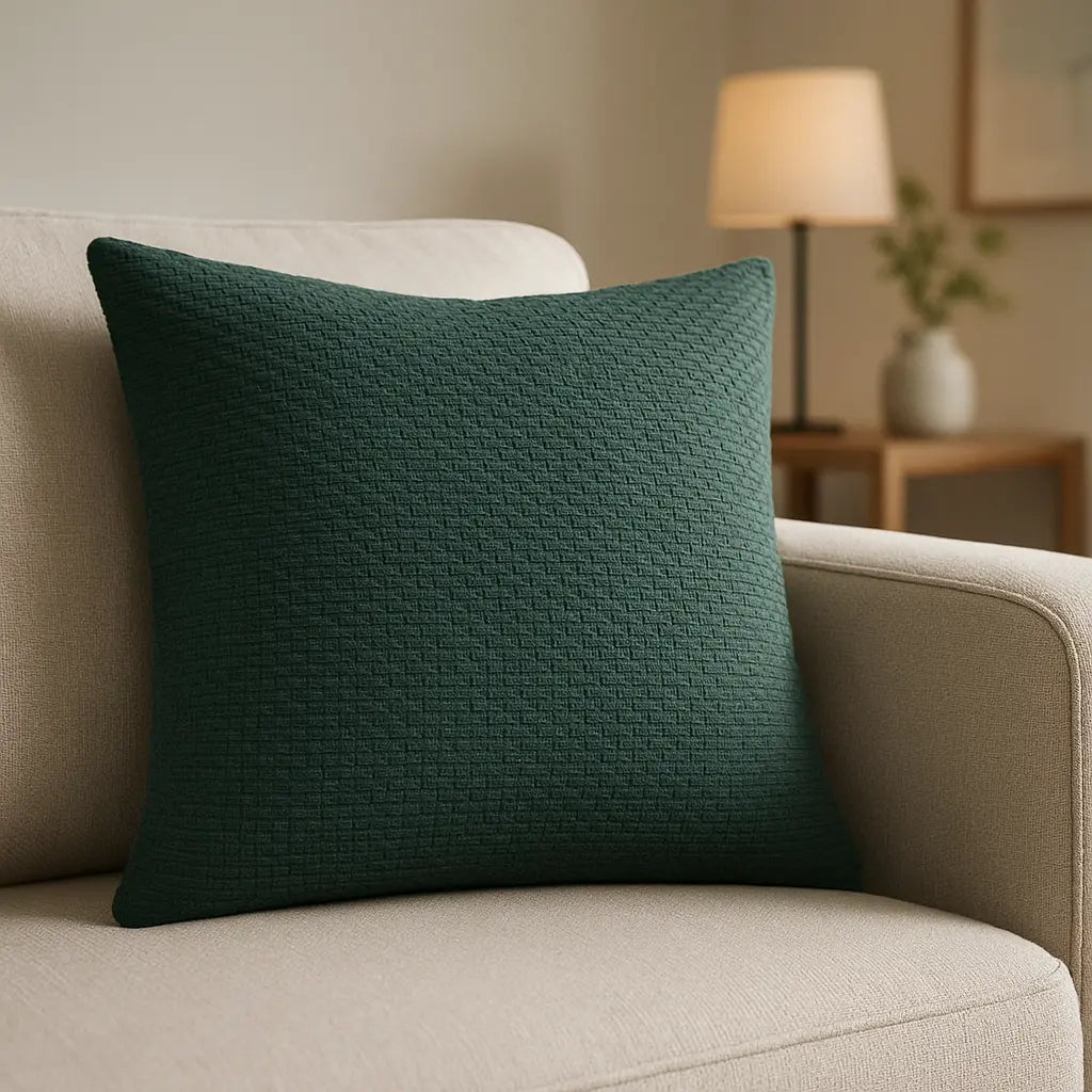 Hayden Eco-Friendly Recycled Cushion Cover 43cm x 43cm - Green