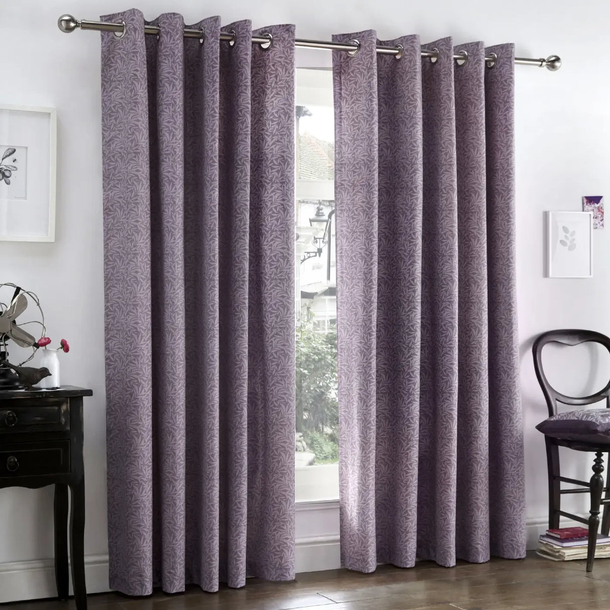 Hanworth Lined Eyelet Curtains by D & D