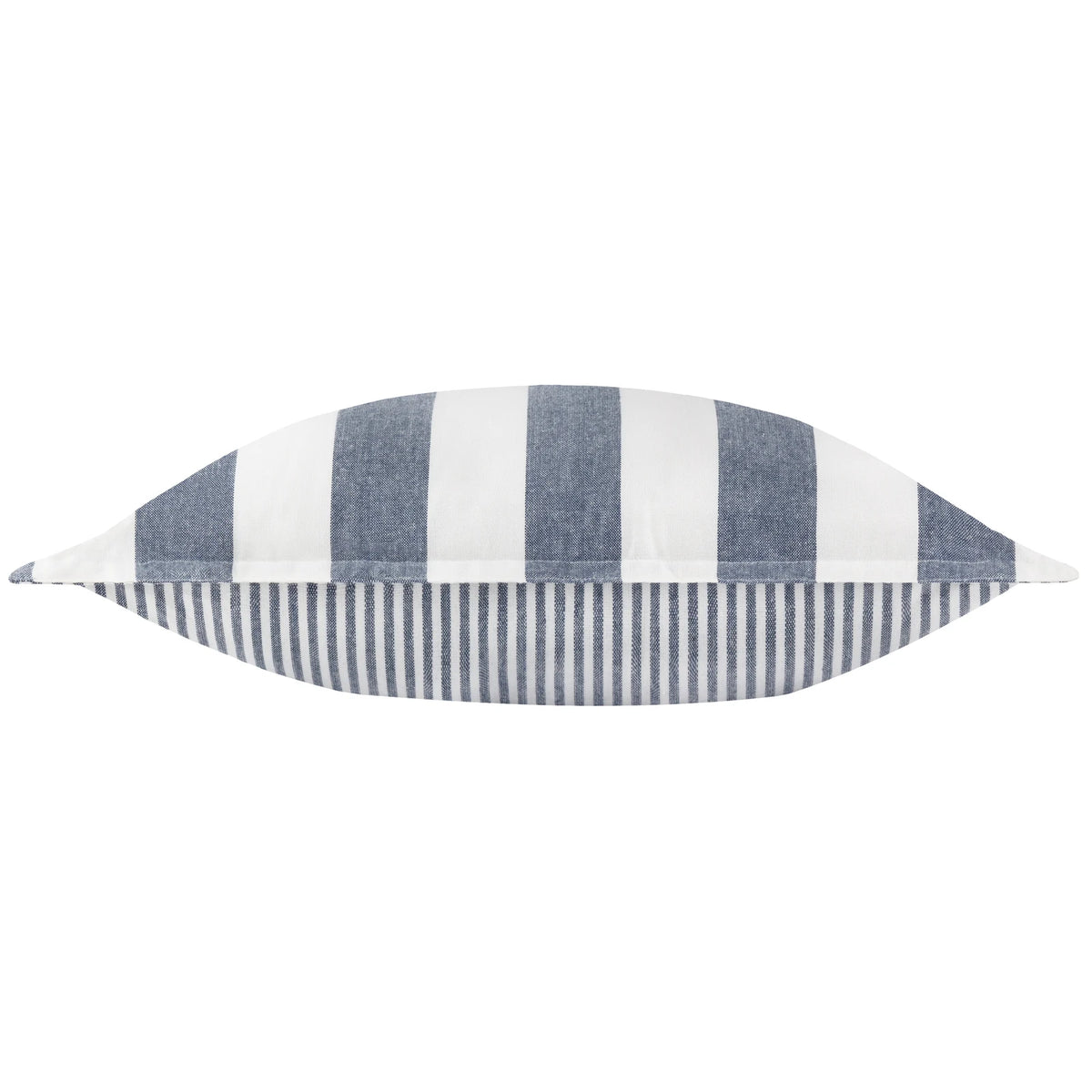 Hayle Outdoor 100% Cotton Navy Cushion Cover or Filled Cushion 50cm x 50cm - additional product view 4