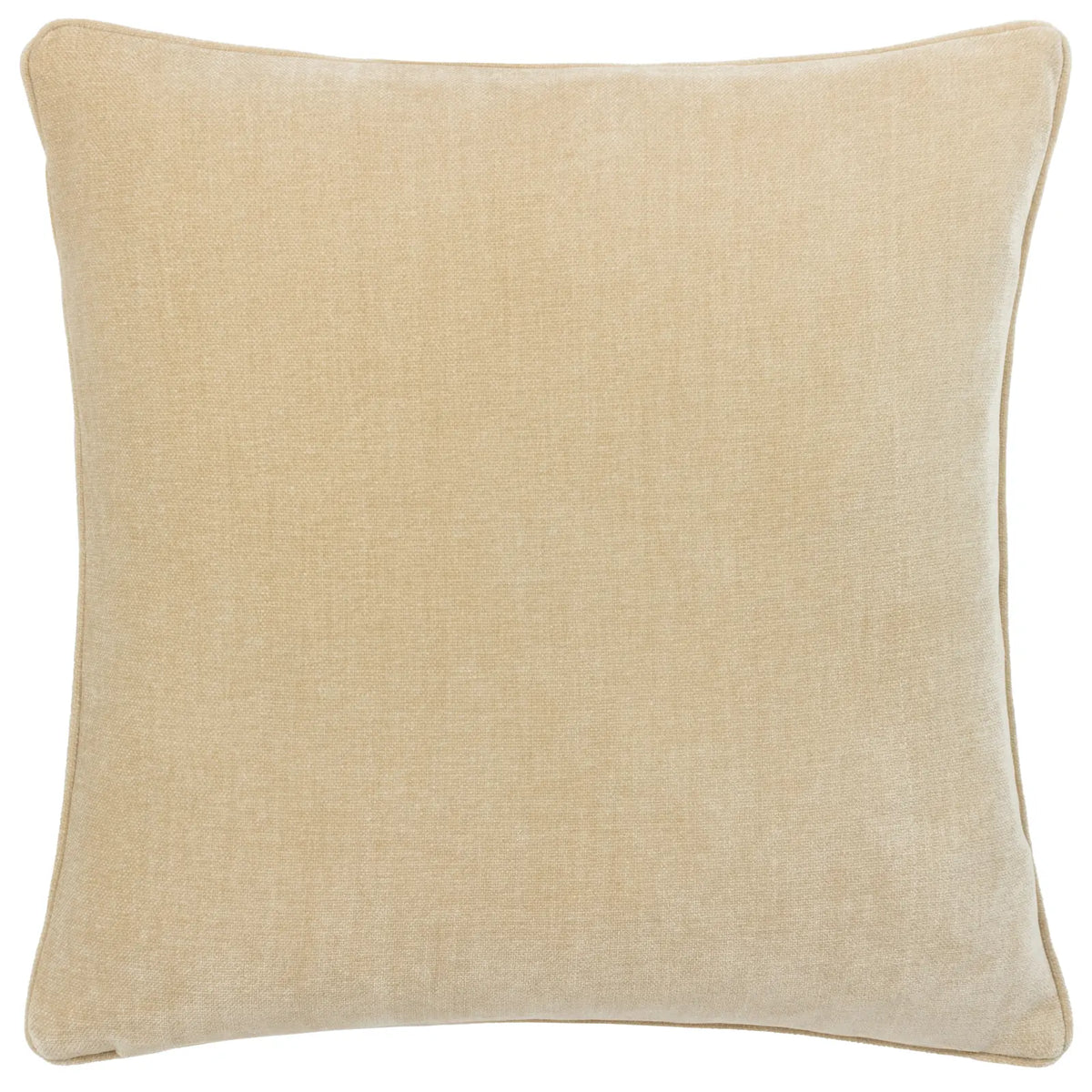Heavy Velvet Chenille Natural Cushion Cover 50cm x 50cm - additional product view 1