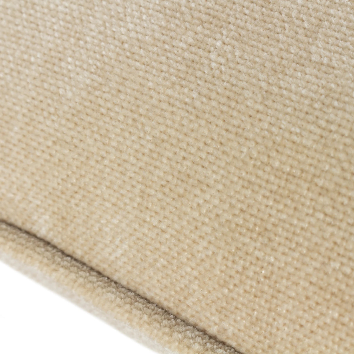 Heavy Velvet Chenille Natural Cushion Cover 50cm x 50cm - additional product view 3