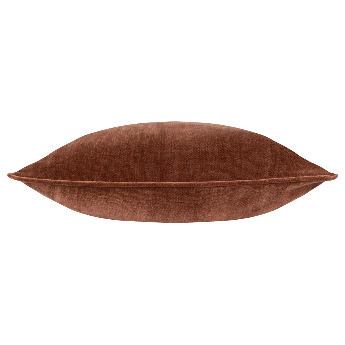 Heavy Velvet Chenille Nutmeg Cushion Cover 50cm x 50cm - additional product view 2