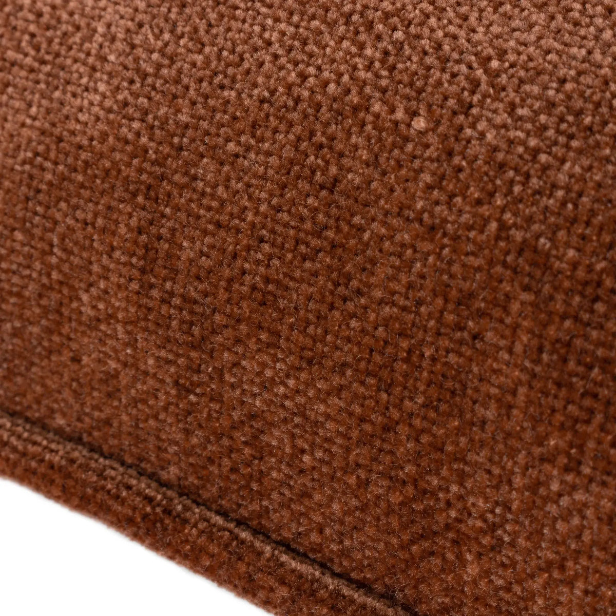 Heavy Velvet Chenille Nutmeg Cushion Cover 50cm x 50cm - additional product view 3