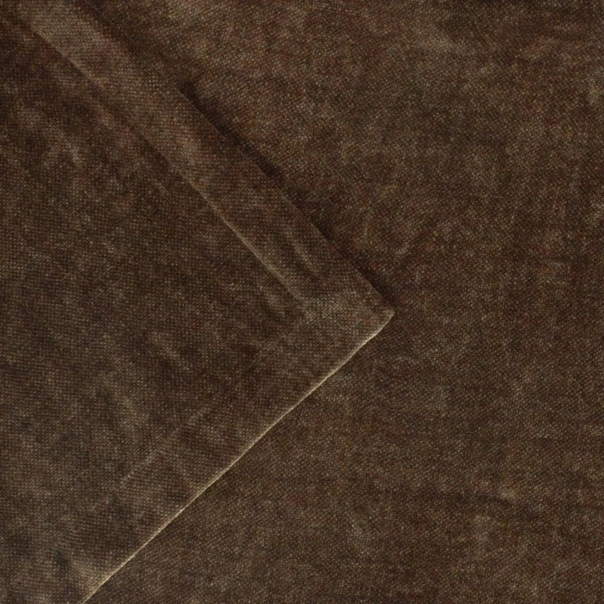 Heavy Chenille Velvet Throw Brown - image 3