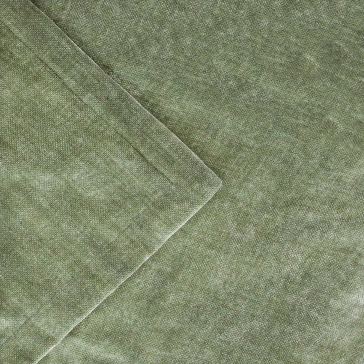 Heavy Chenille Velvet Throw Eucalyptus - image 3