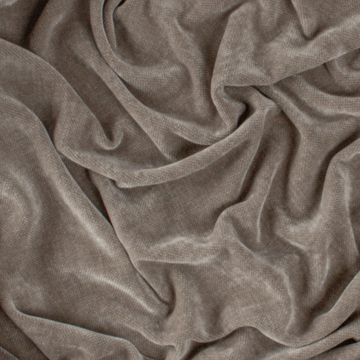 Heavy Chenille Velvet Throw Greige - image 4