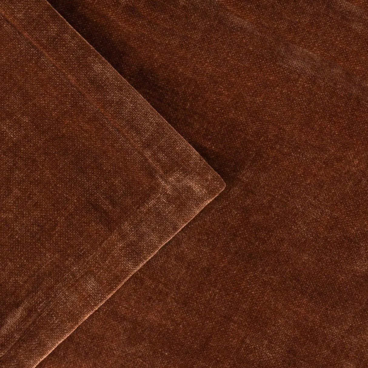 Heavy Chenille Velvet Throw Nutmeg - image 3