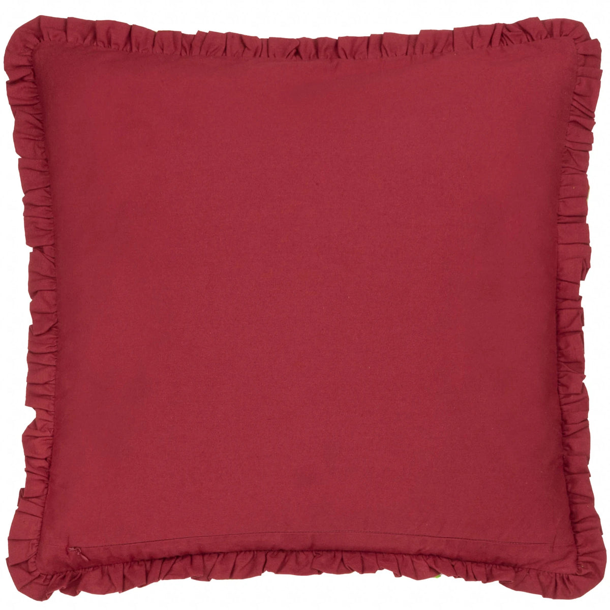 Henderson 100% Cotton Ruby / Gold Cushion Cover or Filled Cushion 45cm x 45cm - additional product view 3