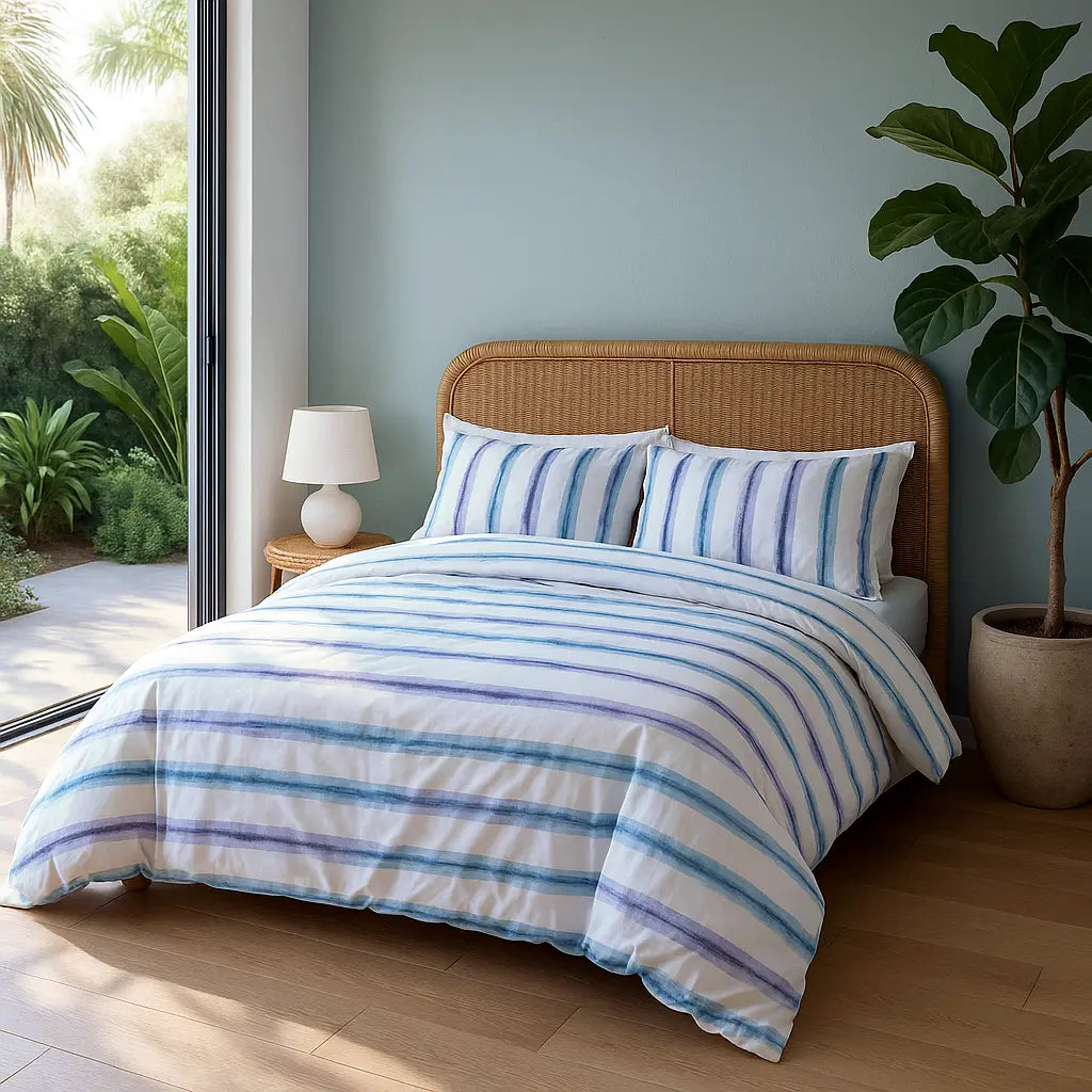 Horizon Duvet Cover Set by Rapport Home