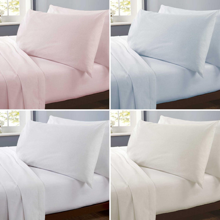 Imperial Super Soft Sheet Set Fitted & Flat Sheets & Pillowcase - Ideal