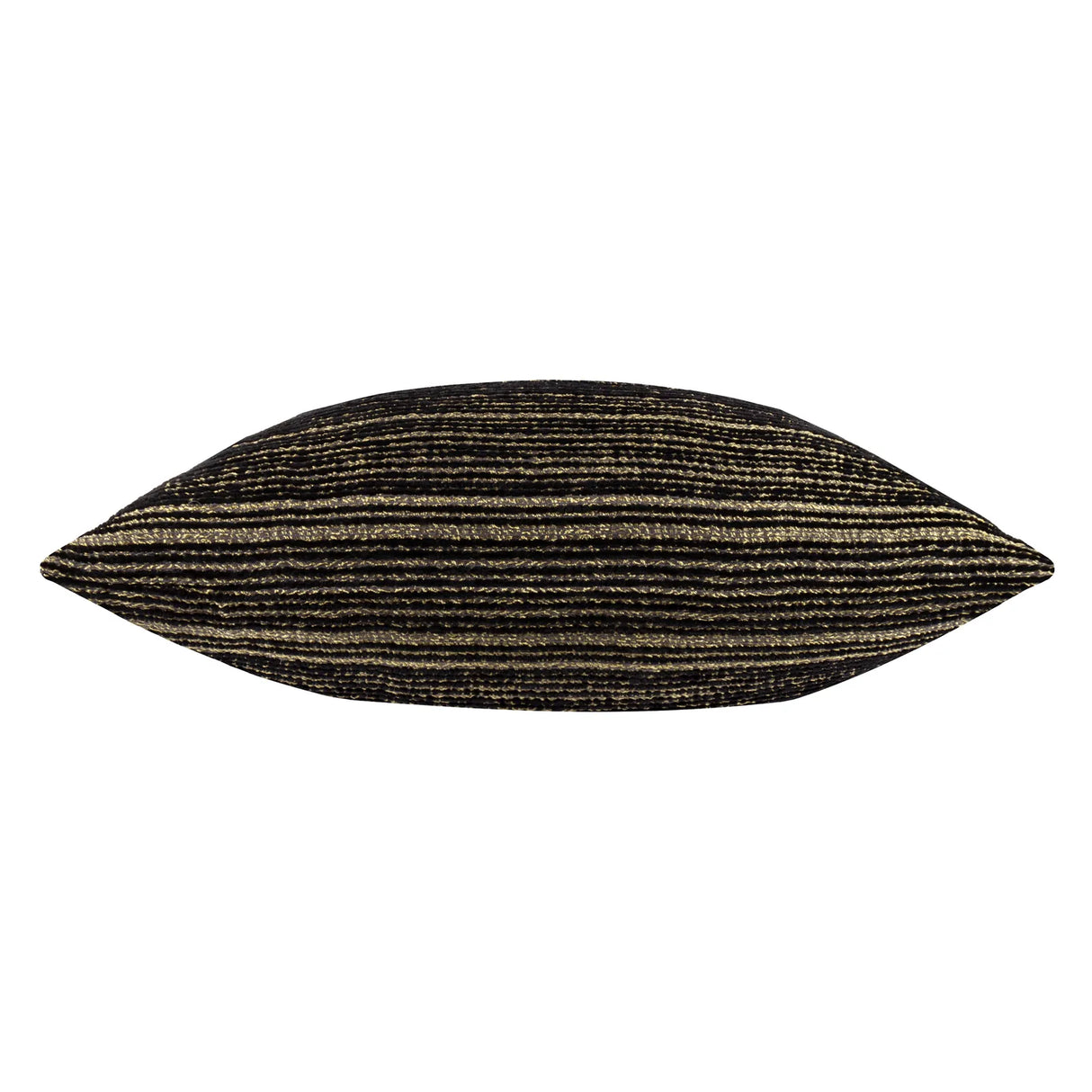 Jupiter Chenille Jacquard Cushion Cover Black/Gold 50 x 50cm - image 3