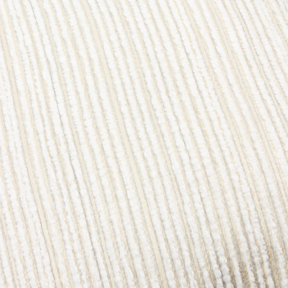 Jupiter Chenille Jacquard Cushion Cover Ivory/Gold 50 x 50cm - image 4